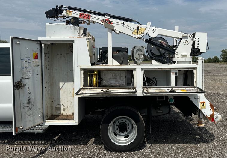 image for item LV9060 2012 Ford F550 Super Duty  Crew Cab utility / service truck