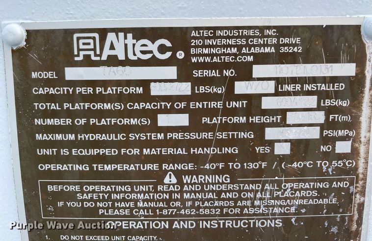 image for item LV9097 2008 International 4300  bucket truck