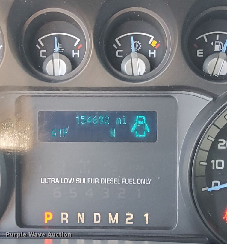 image for item LV9108 2014 Ford F350  Crew Cab utility bed pickup truck