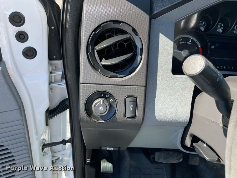 image for item LV9108 2014 Ford F350  Crew Cab utility bed pickup truck