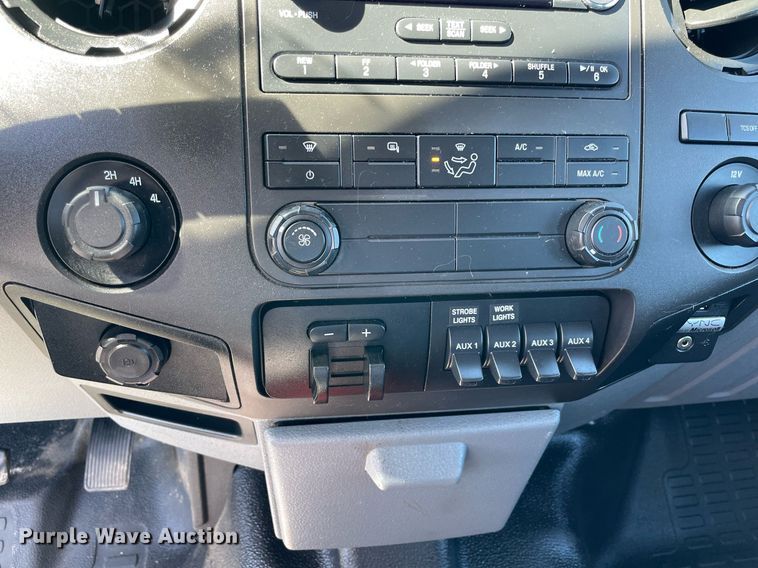 image for item LV9108 2014 Ford F350  Crew Cab utility bed pickup truck