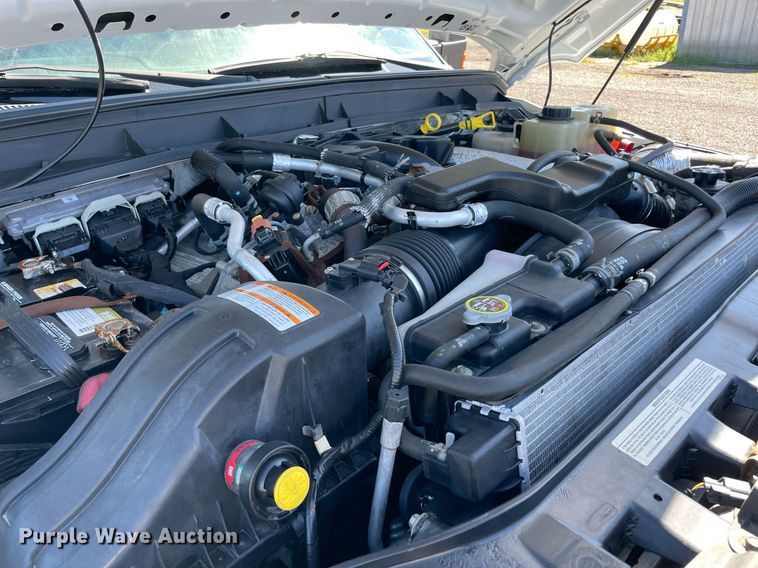 image for item LV9108 2014 Ford F350  Crew Cab utility bed pickup truck