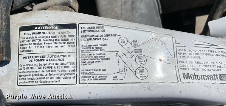 image for item LV9110 1999 Ford F550  utility / service truck