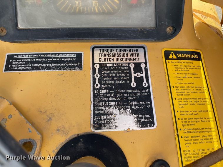 image for item LV9121 Ford 340B  backhoe