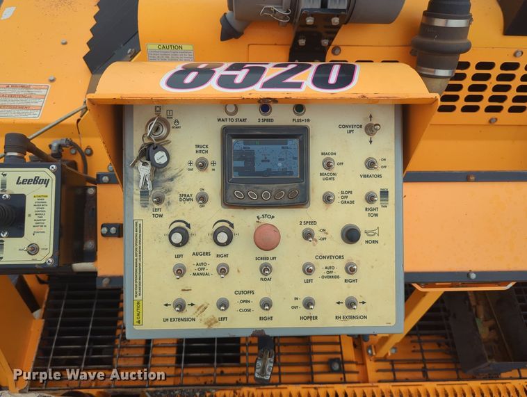 image for item LY9437 2018 Lee Boy 8520  paver