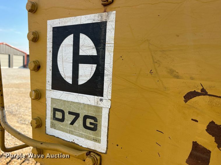 image for item MG9509 1977 Caterpillar D7G  dozer