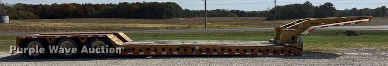 image for item MG9526 1997 Trail King TK80HDG-463  lowboy equipment trailer