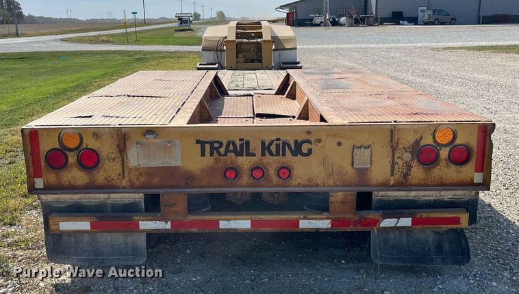 image for item MG9526 1997 Trail King TK80HDG-463  lowboy equipment trailer