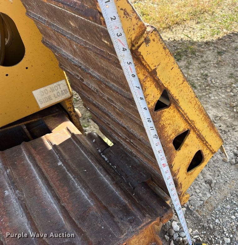 image for item MG9526 1997 Trail King TK80HDG-463  lowboy equipment trailer