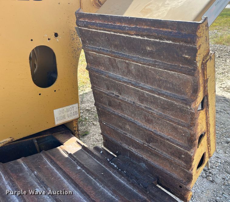 image for item MG9526 1997 Trail King TK80HDG-463  lowboy equipment trailer