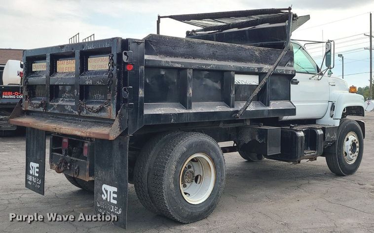 image for item MG9752 1994 Chevrolet 6500 Kodiak  dump truck