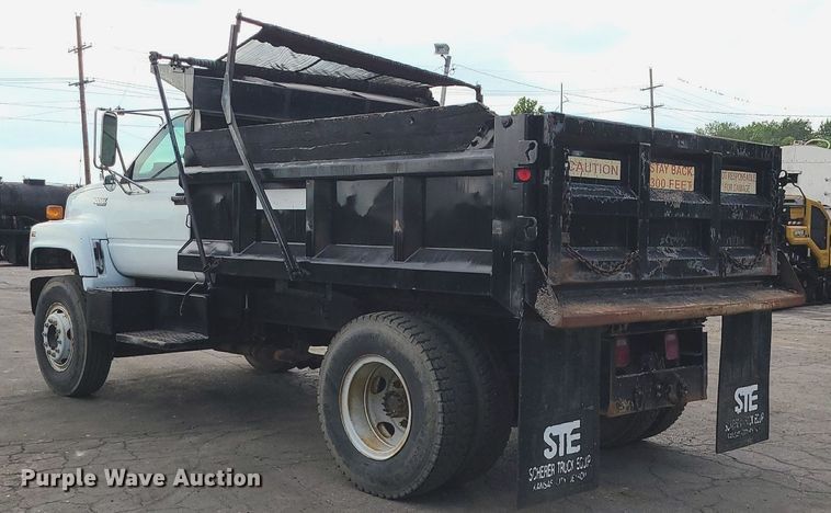 image for item MG9752 1994 Chevrolet 6500 Kodiak  dump truck