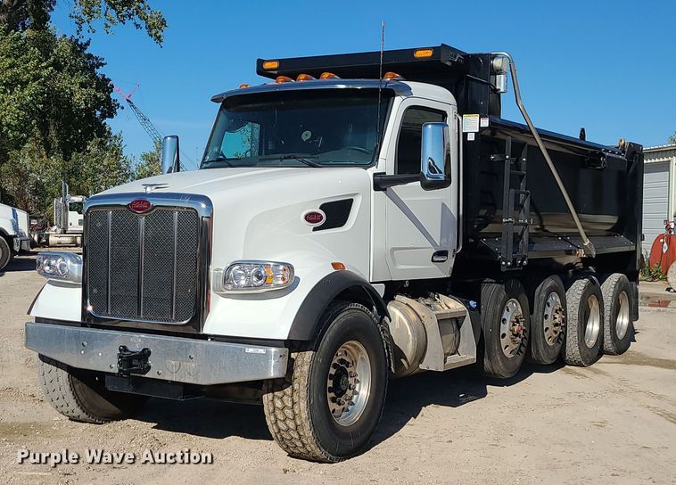 image for item MJ9480 2023 Peterbilt 567  dump truck
