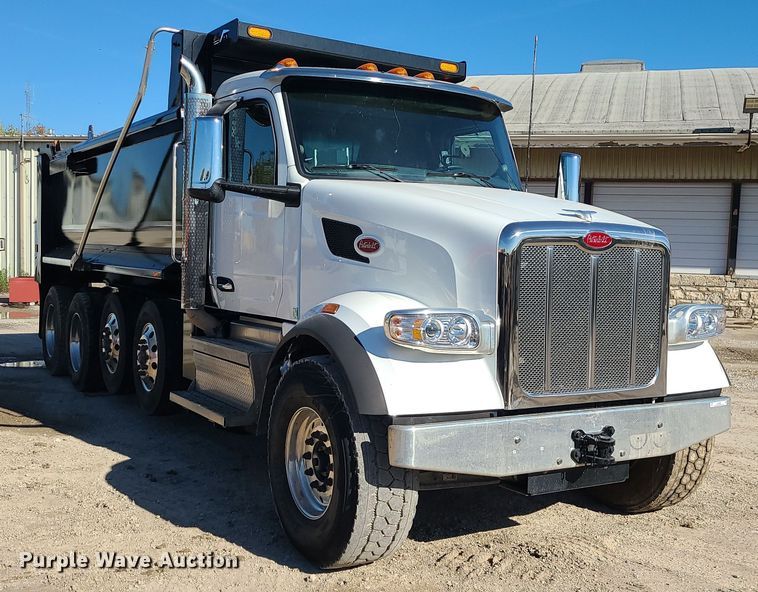 image for item MJ9480 2023 Peterbilt 567  dump truck