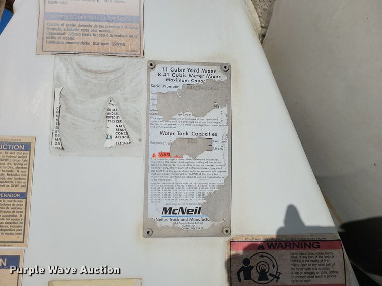 image for item MJ9485 2007 Sterling  ready mix truck