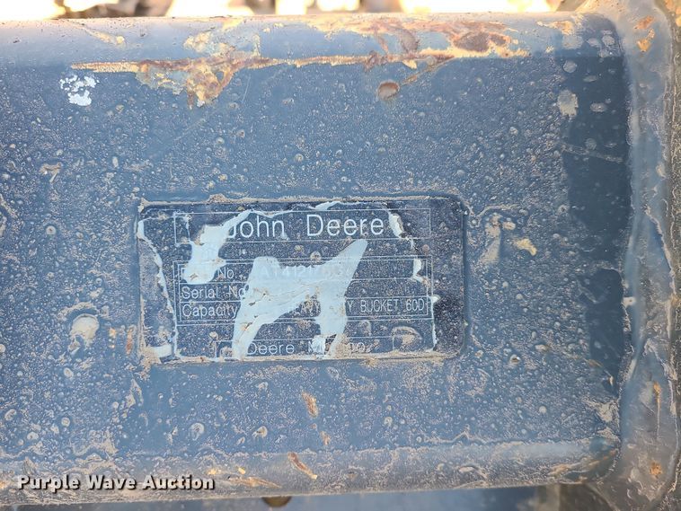 image for item MJ9495 (4) John Deere excavator buckets