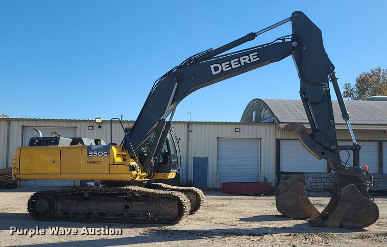 image for item MJ9499 2014 John Deere 350G LC  excavator