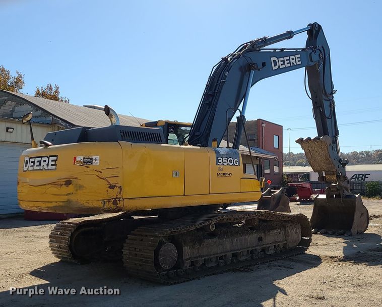 image for item MJ9499 2014 John Deere 350G LC  excavator