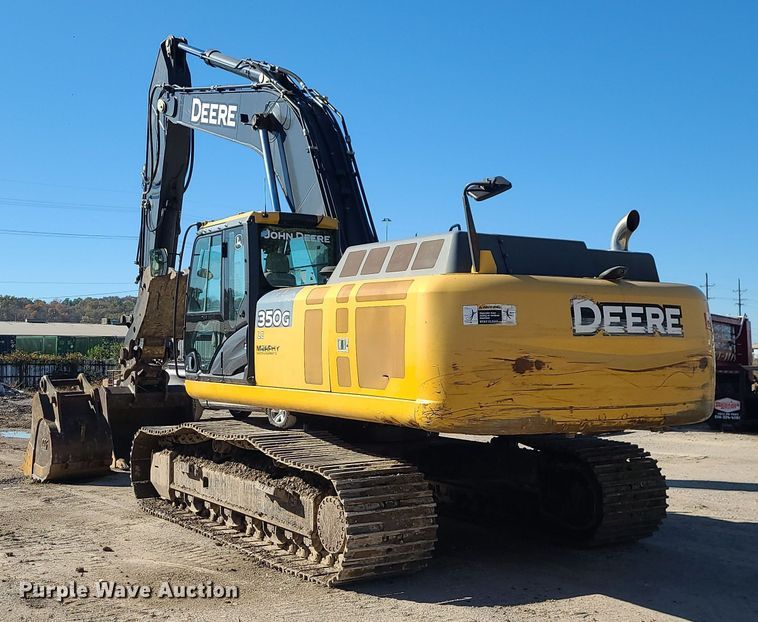 image for item MJ9499 2014 John Deere 350G LC  excavator