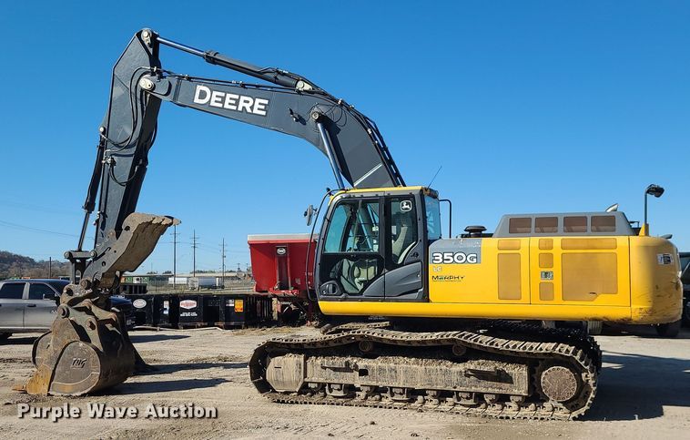 image for item MJ9499 2014 John Deere 350G LC  excavator