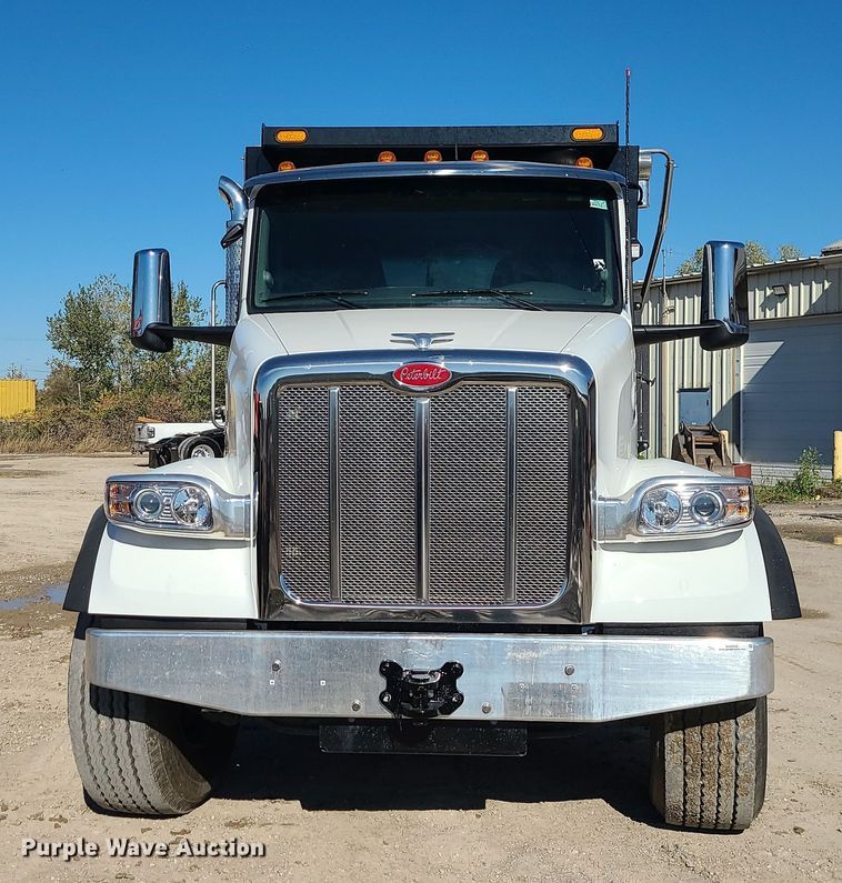 image for item MJ9502 2023 Peterbilt 567  dump truck