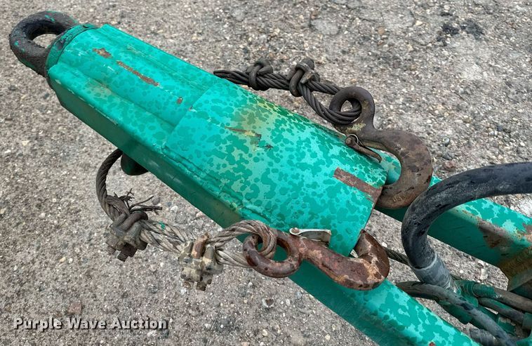 image for item MQ9511 1986 Lode Master GT 13  end dump pup trailer