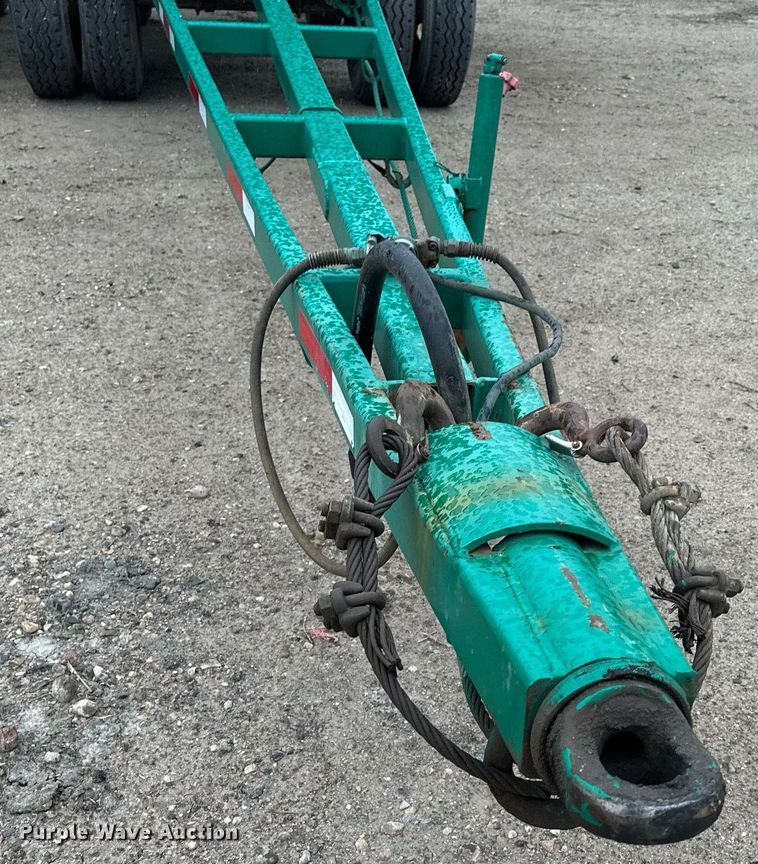 image for item MQ9511 1986 Lode Master GT 13  end dump pup trailer