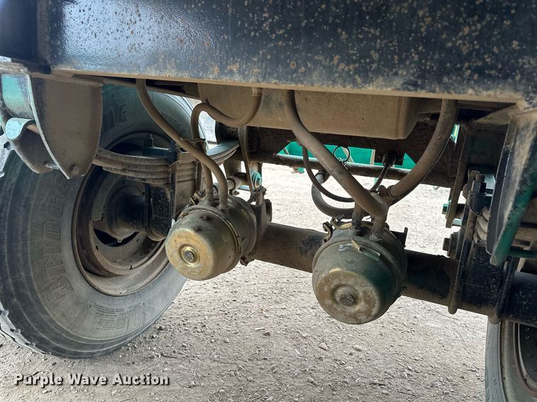 image for item MQ9511 1986 Lode Master GT 13  end dump pup trailer