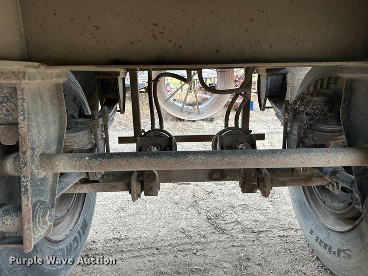 image for item MQ9511 1986 Lode Master GT 13  end dump pup trailer