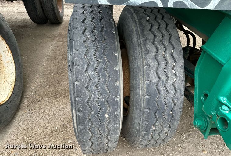 image for item MQ9511 1986 Lode Master GT 13  end dump pup trailer