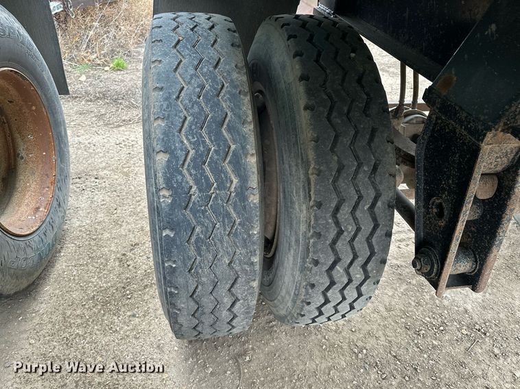 image for item MQ9511 1986 Lode Master GT 13  end dump pup trailer