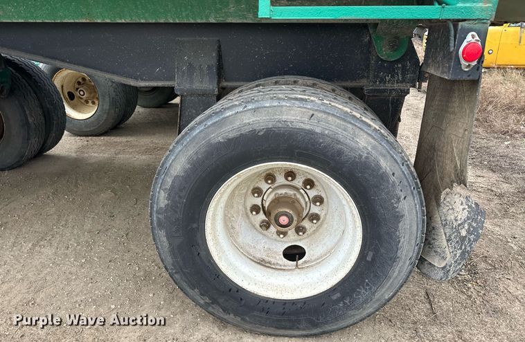 image for item MQ9511 1986 Lode Master GT 13  end dump pup trailer