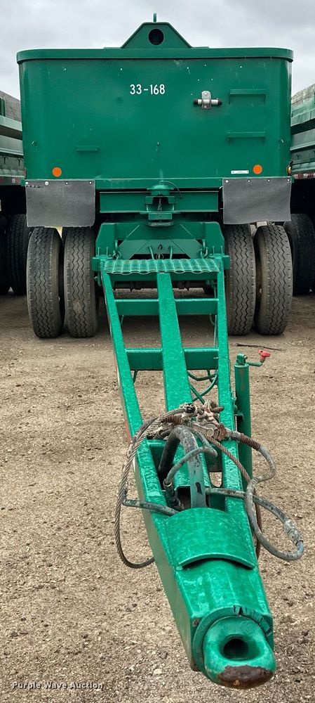 image for item MQ9512 1986 Lode Master G13  end dump pup trailer