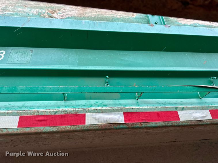 image for item MQ9512 1986 Lode Master G13  end dump pup trailer