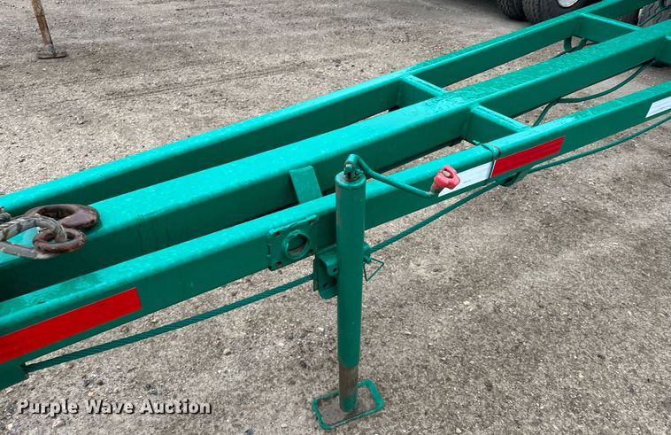 image for item MQ9512 1986 Lode Master G13  end dump pup trailer