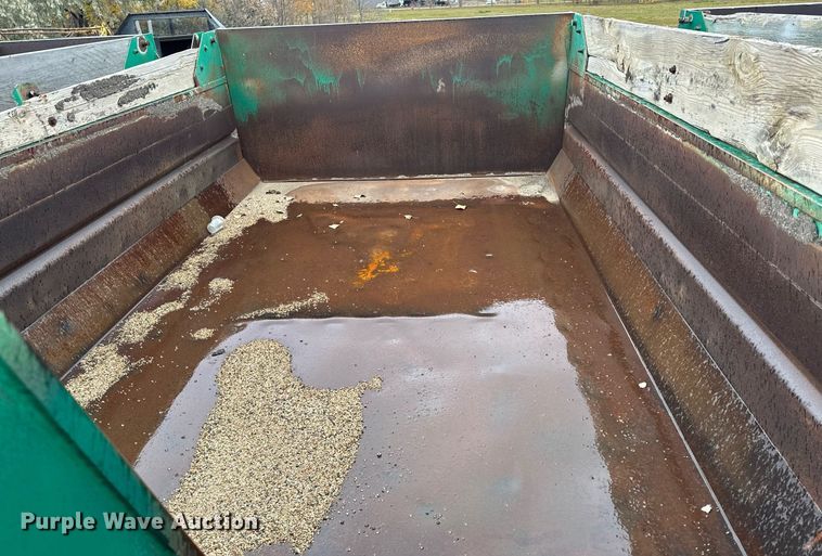 image for item MQ9512 1986 Lode Master G13  end dump pup trailer