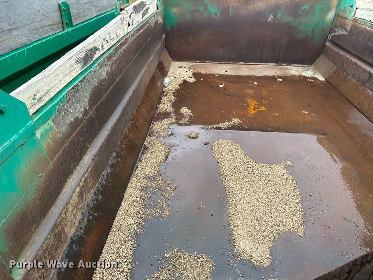 image for item MQ9512 1986 Lode Master G13  end dump pup trailer