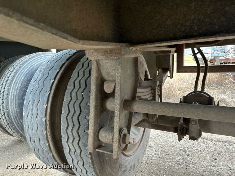 image for item MQ9512 1986 Lode Master G13  end dump pup trailer