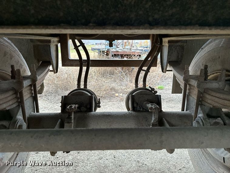 image for item MQ9512 1986 Lode Master G13  end dump pup trailer