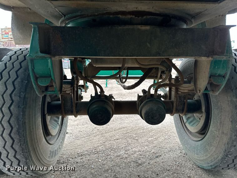 image for item MQ9512 1986 Lode Master G13  end dump pup trailer