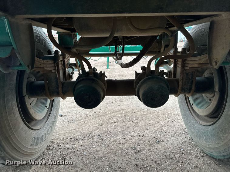 image for item MQ9512 1986 Lode Master G13  end dump pup trailer