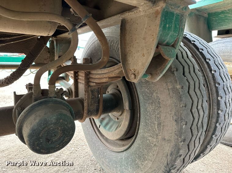 image for item MQ9512 1986 Lode Master G13  end dump pup trailer