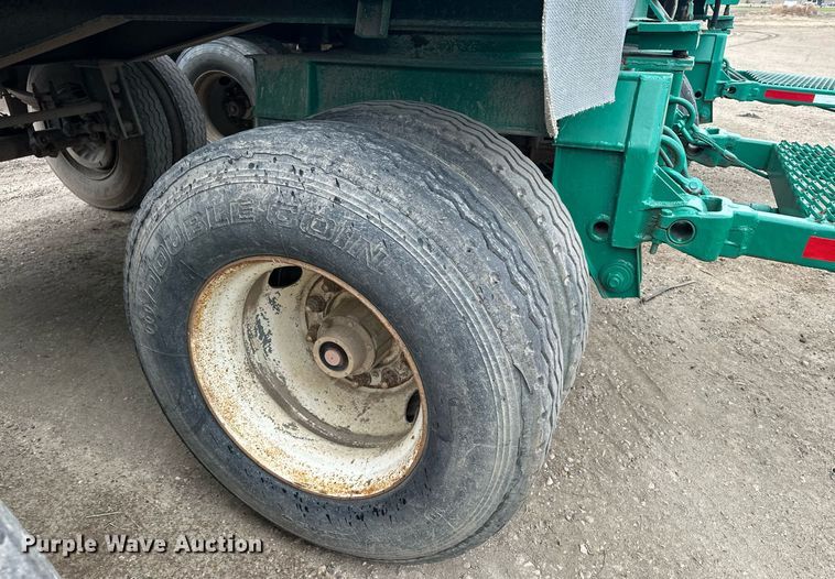 image for item MQ9512 1986 Lode Master G13  end dump pup trailer