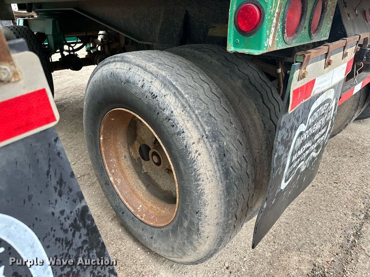 image for item MQ9512 1986 Lode Master G13  end dump pup trailer