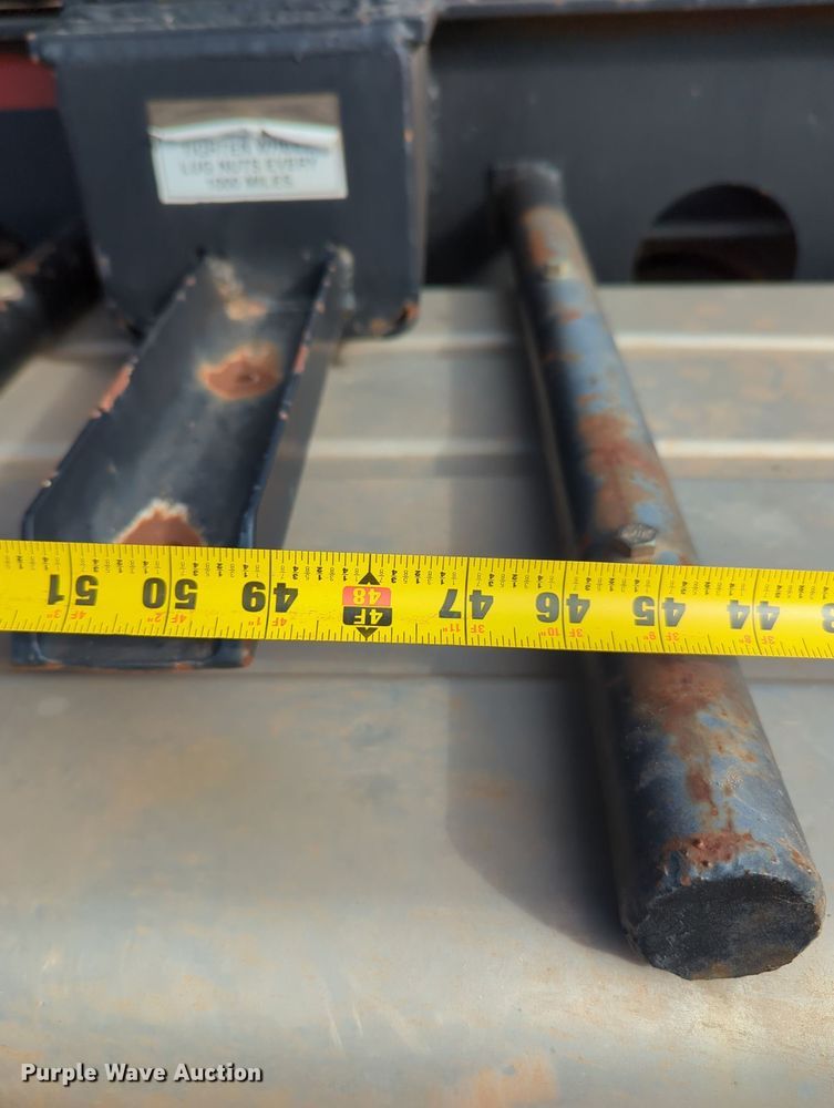 image for item MX9471 1999 Smithco  side dump trailer