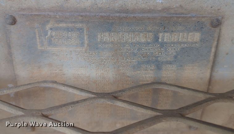 image for item MX9472 Fruehauf TAG-F2-ET  tank trailer