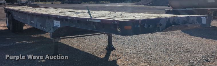 image for item MX9474 1974 Brown  flatbed trailer