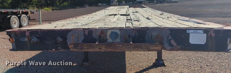 image for item MX9474 1974 Brown  flatbed trailer