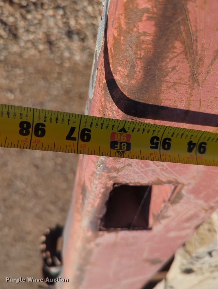 image for item MX9474 1974 Brown  flatbed trailer