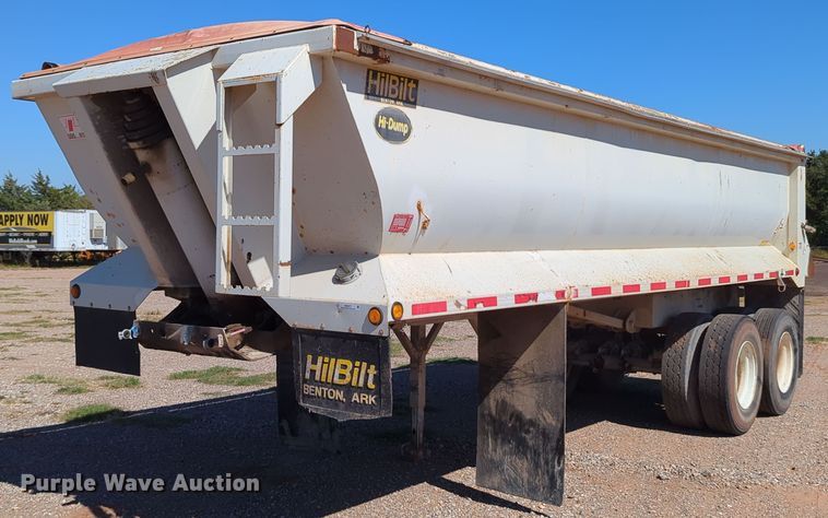 image for item MX9477 2011 Hilbilt  end dump trailer